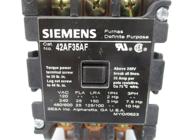 SIEMENS 42AF35AF 110/120V NSMP