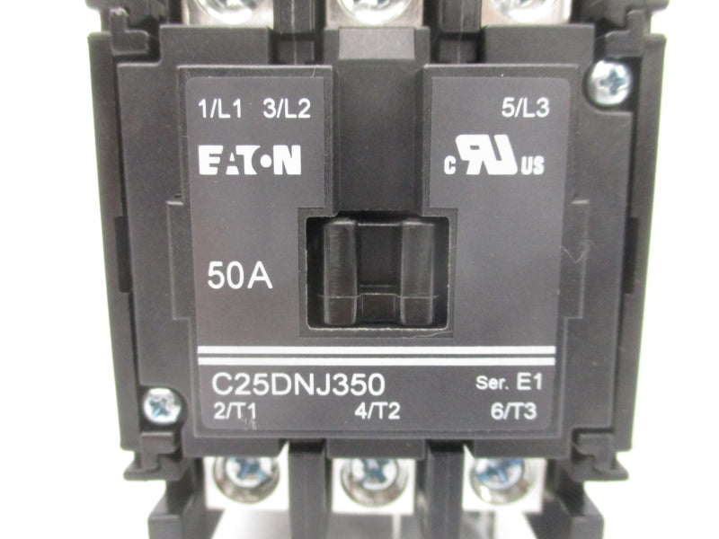 EATON C25DNJ350A SER. E1 110/120VAC NSMP