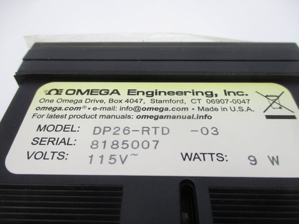 OMEGA DP26-RTD-03 115V NSMP