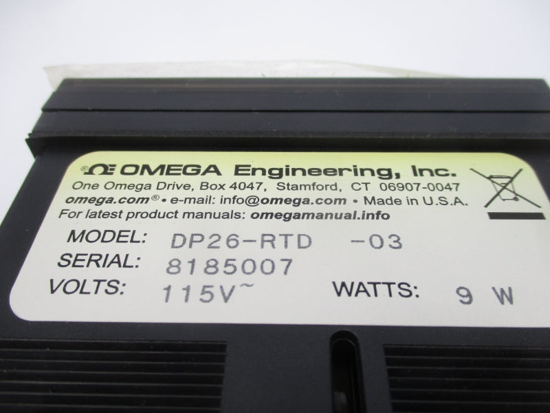 OMEGA DP26-RTD-03 115V NSMP