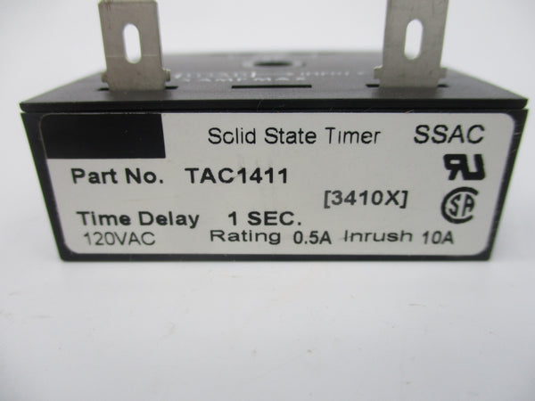 SSAC TAC1411 120VAC 0.5A 1S NSMP