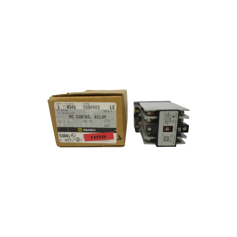 SQUARE D 8501X080V02 SER. A 110/120V NSMP