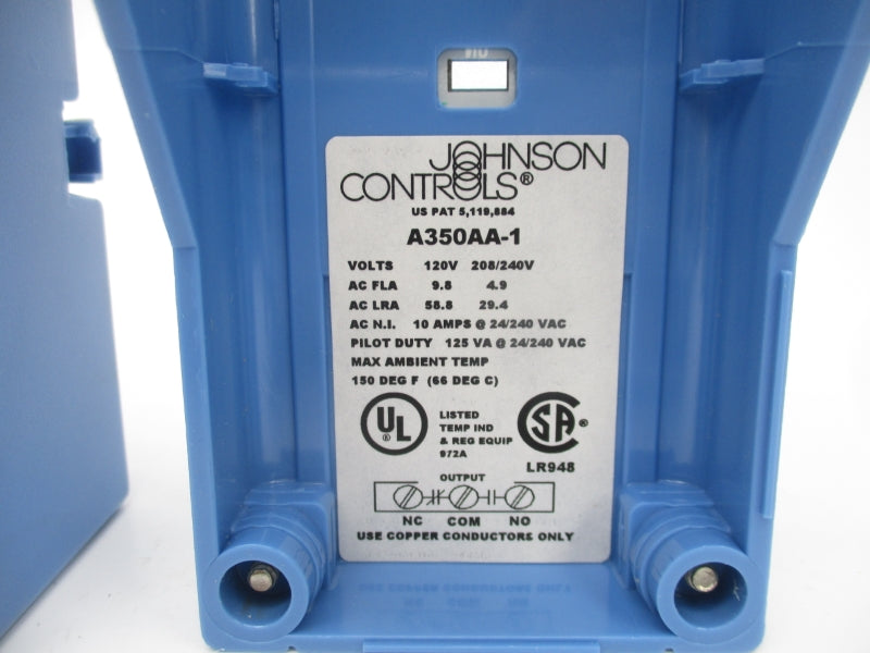 JOHNSON CONTROLS A350AA-1C 24VAC -30-130'F NSMP
