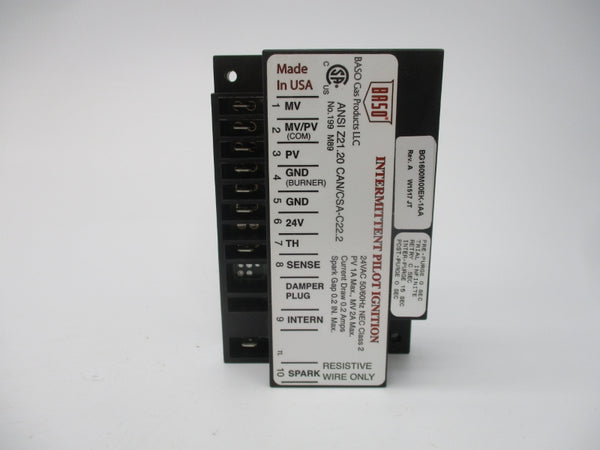 BASO BG1600M00EK-1AACJ 24VAC 1A REV. A NSMP