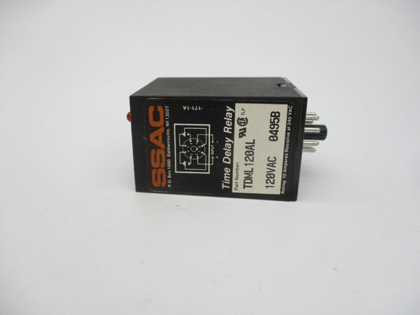 SSAC TDML120AL 120VAC 10A 0.1-51.2S NSMP