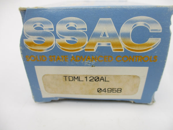 SSAC TDML120AL 120VAC 10A 0.1-51.2S NSMP