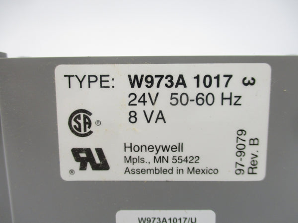 HONEYWELL W973A 1017 24V NSMP