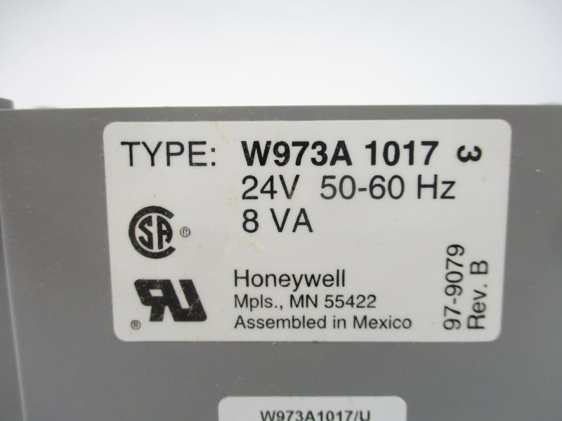 HONEYWELL W973A 1017 24V NSMP
