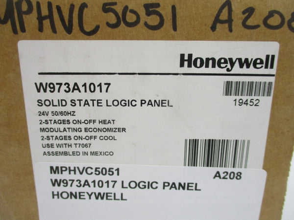 HONEYWELL W973A 1017 24V NSMP