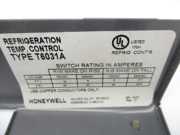 HONEYWELL T6031A1029 120/240VAC 16A NSMP