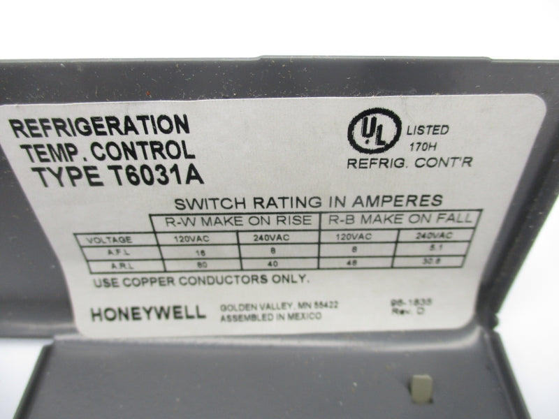 HONEYWELL T6031A1029 120/240VAC 16A NSMP
