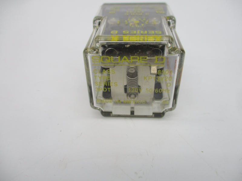 SQUARE D 8501KP13V20 SER. D 120V 10A NSMP