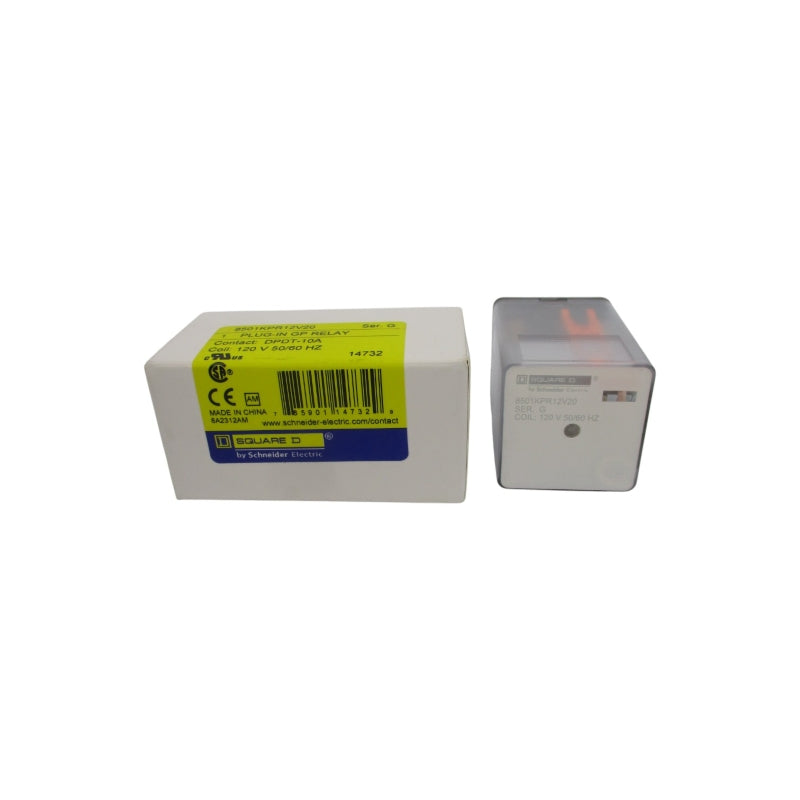 SQUARE D 8501KPR12V20 SER. G 120V 10A NSMP