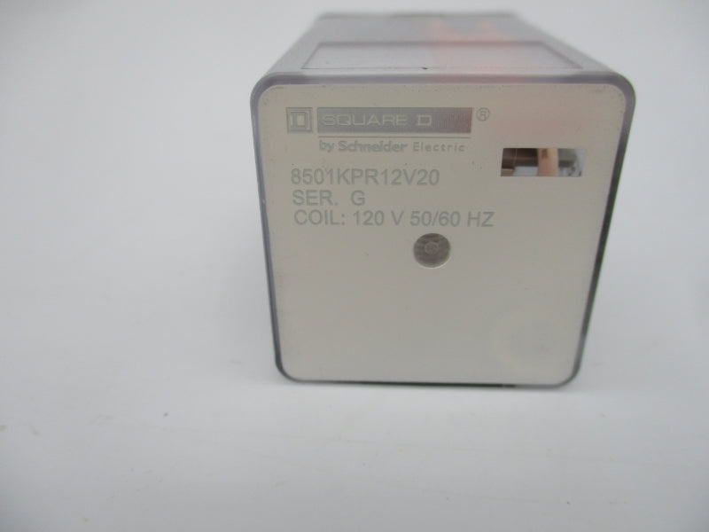 SQUARE D 8501KPR12V20 SER. G 120V 10A NSMP