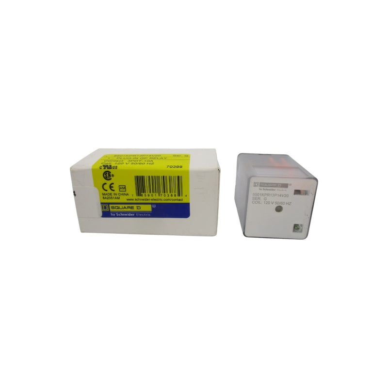 SQUARE D 8501KPR13P14V20 SER. G 120V 10A NSMP