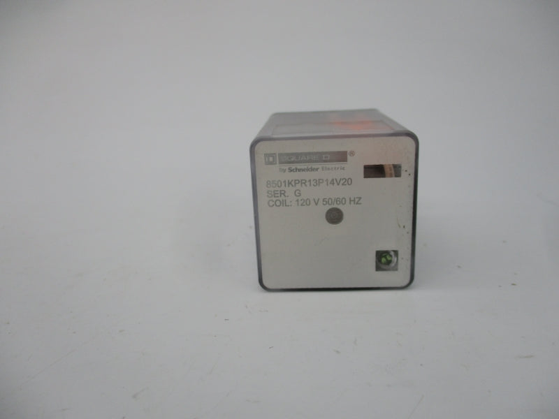 SQUARE D 8501KPR13P14V20 SER. G 120V 10A NSMP