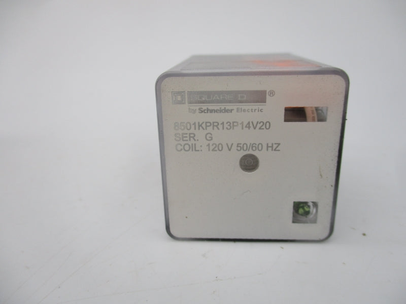 SQUARE D 8501KPR13P14V20 SER. G 120V 10A NSMP