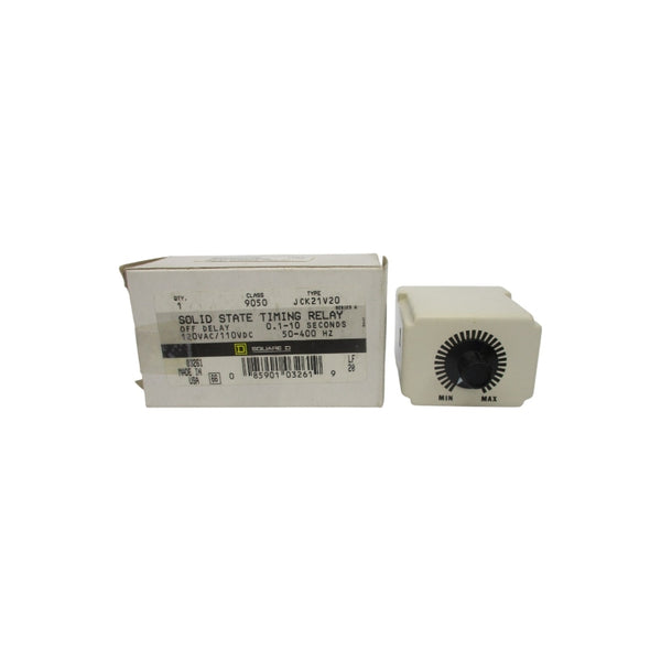SQURE D 9050JCK21V20 SER. A 120VAC 0.1-10S NSMP