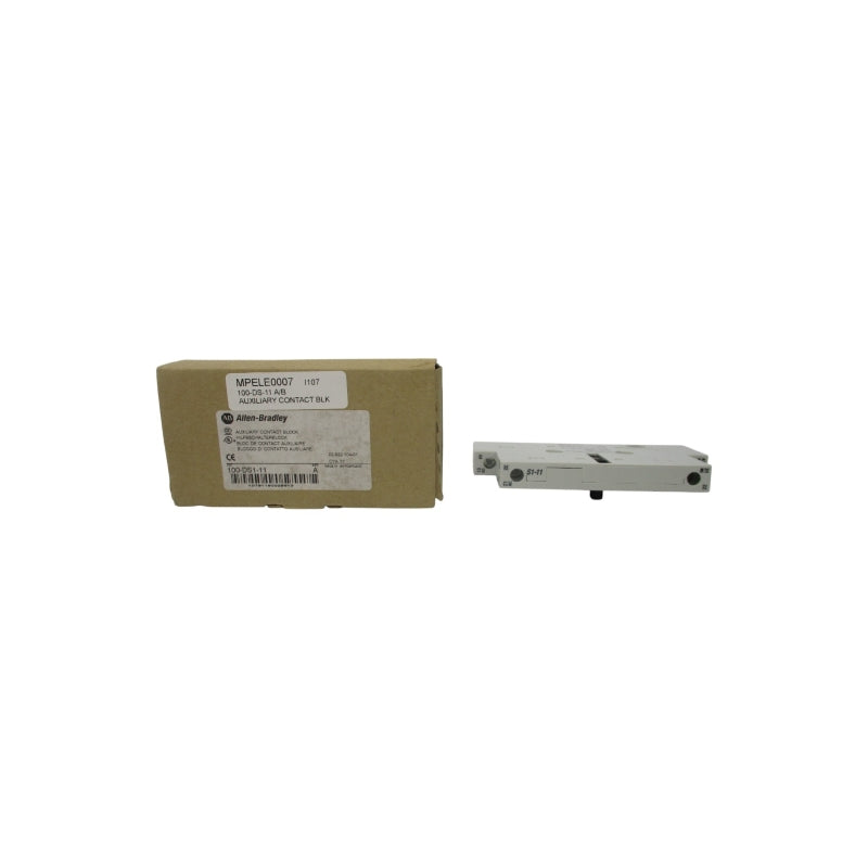 ALLEN BRADLEY 100-DS1-11 SER. A 600VAC 10A (BR/WH) NSMP