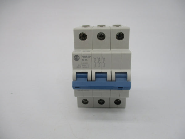 ALLEN BRADLEY 1492-SPM3D020 SER. D 440VAC 2A NSMP
