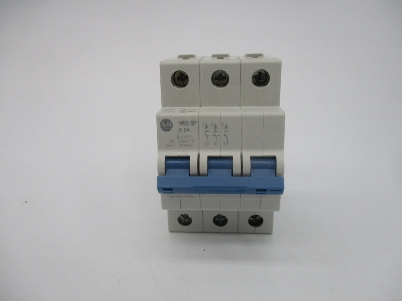 ALLEN BRADLEY 1492-SPM3D020 SER. D 440VAC 2A NSMP