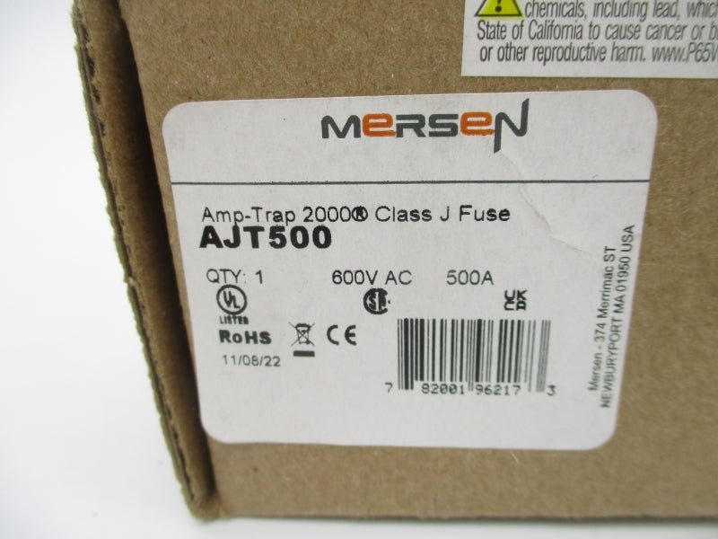 MERSEN AJT500 600VAC 500A NSMP