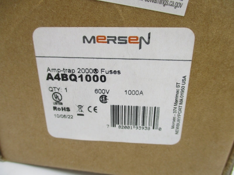 MERSEN A4BQ1000 600VAC 1000A NSMP