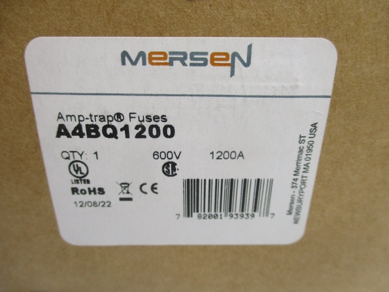 MERSEN A4BQ1200 600VAC 1200A NSMP