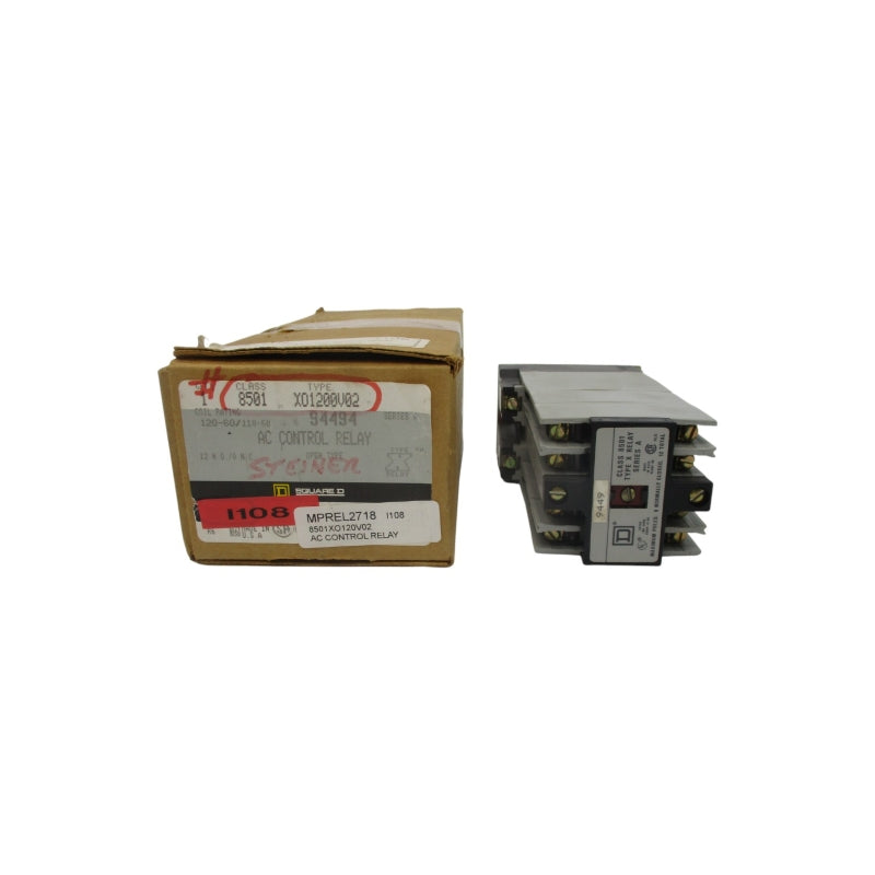 SQUARE D 8501X01200V02 SER. A 110/120V NSMP