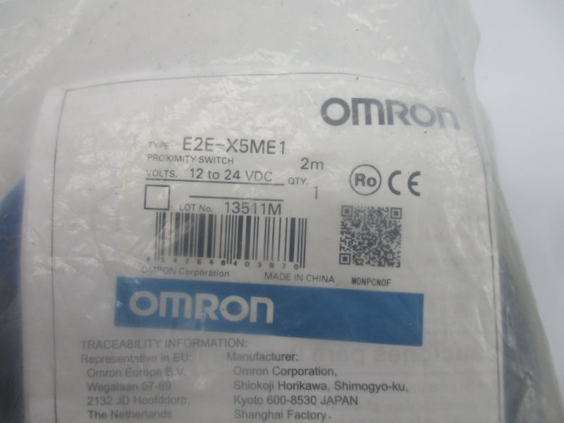 OMRON E2E-X5ME1 12-24VDC 2M NSMP