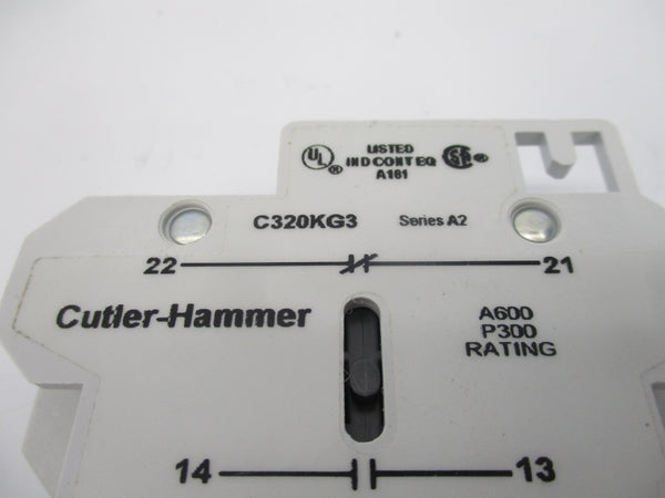 CUTLER HAMMER C320KG3 SER. A2 NSMP