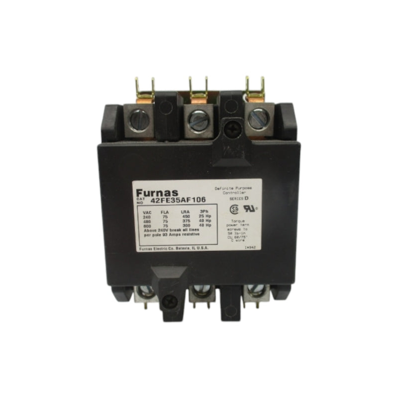 FURNAS 42FE35AF106 SER. D 208/240V (AS PICTURED) NSNP