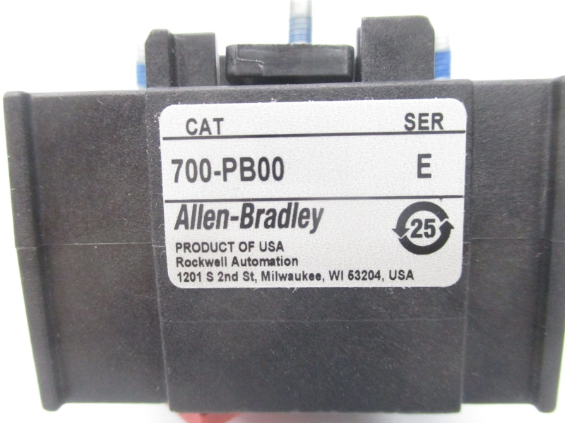 ALLEN BRADLEY 700-PB00 SER. E NSNP
