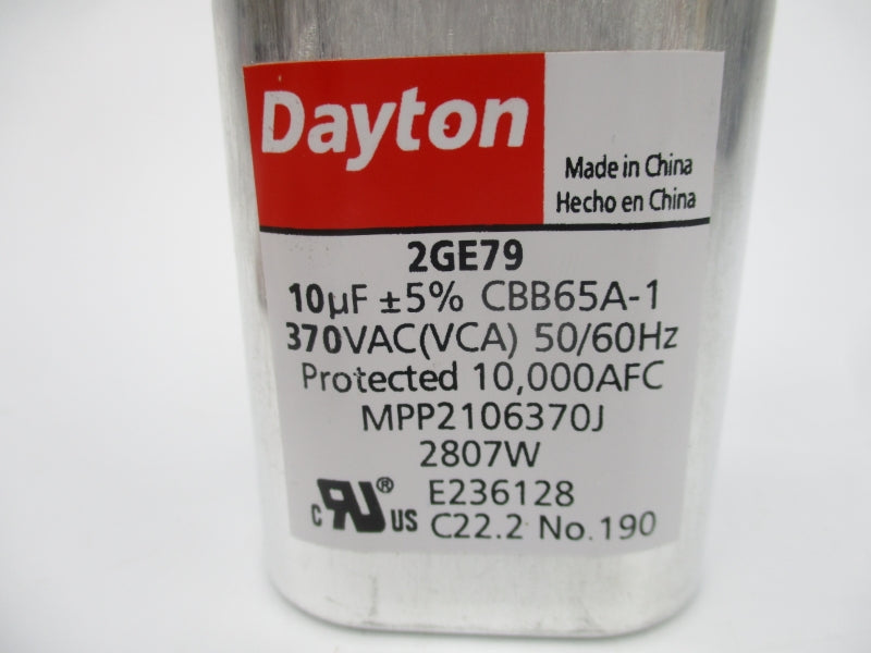 DAYTON 2GE79 370VAC NSNP