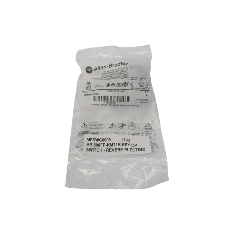ALLEN BRADLEY 800FP-KM21R SER. A NSMP