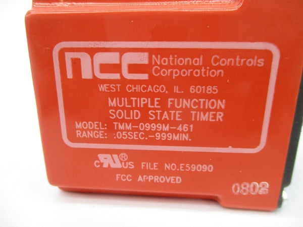 NCC TMM-0999M-461 .05S-999M UNMP