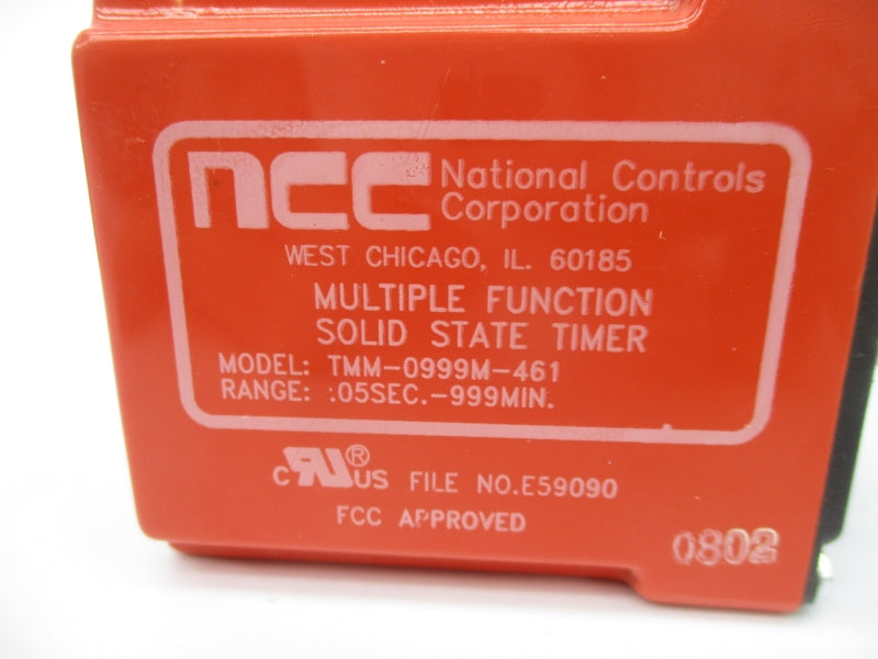 NCC TMM-0999M-461 .05S-999M UNMP