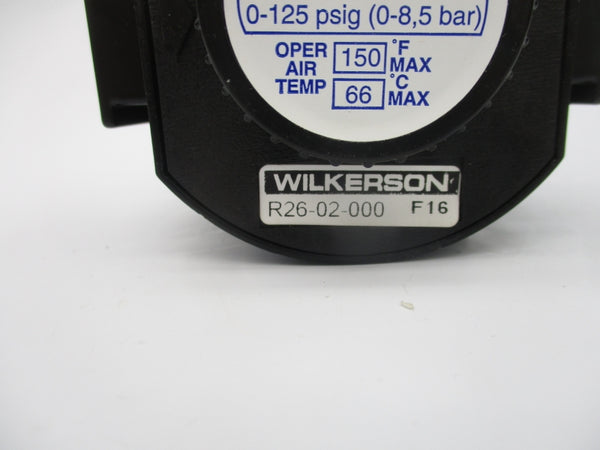 WILKERSON R26-02-000 0-125PSI UNMP