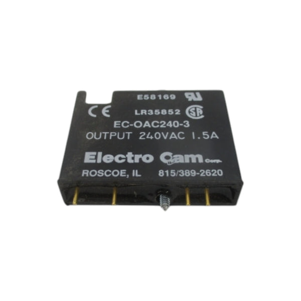 ELECTRO CAM EC-OAC240-3 240VAC 1.5A (AS PICTURED) UNMP