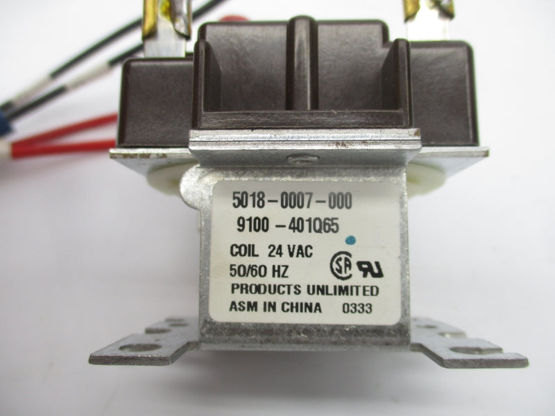 PRODUCTS UNLIMITED 5018-0007-000 9100-401Q65 24VAC NSNP