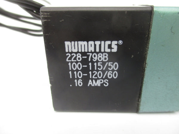 NUMATICS 228-798B 120V 0.16A UNMP