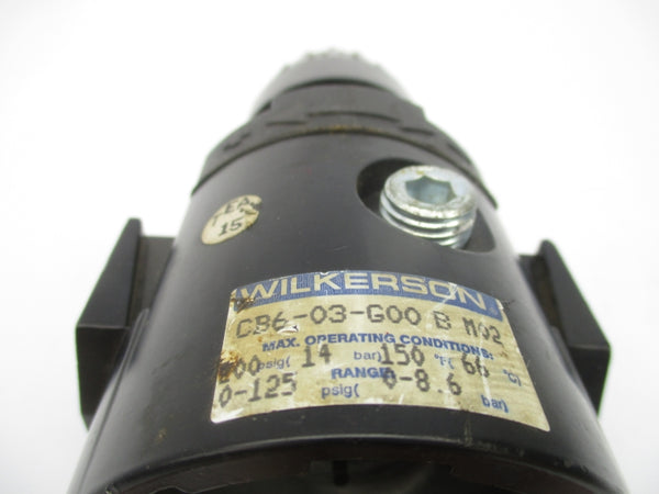 WILKERSON CB6-03-G00 0-125PSI (AS PICTURED) UNMP