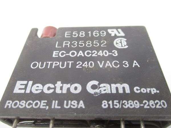 ELECTROCAM EC-OAC240-3 240VAC 3A UNMP