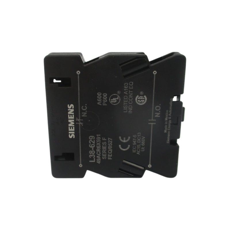 SIEMENS L38-629 49ACR6X591 SER. F 660V NSNP