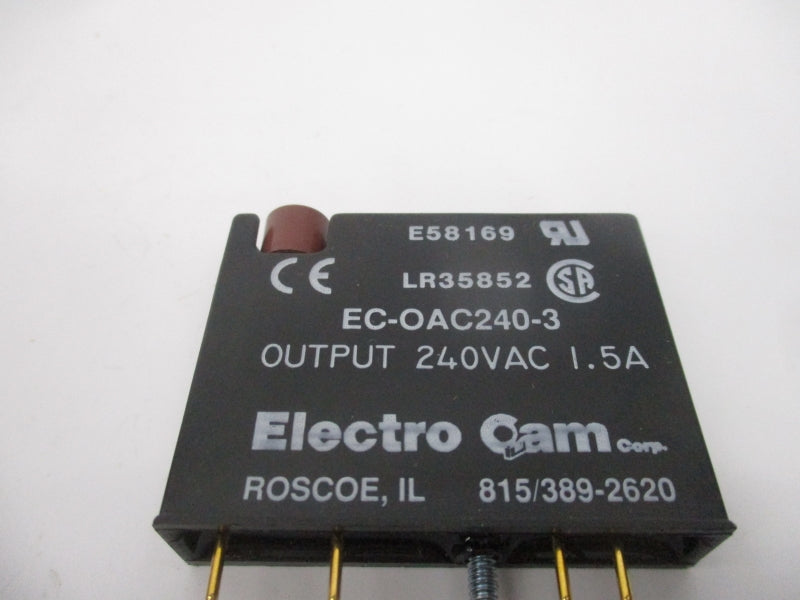 ELECTRO CAM EC-OAC240-3 240VAC 1.5A NSNP