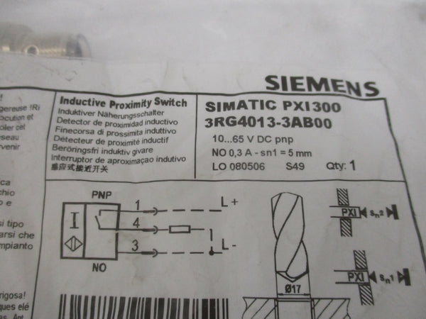 SIEMENS 3RG4013-3AB00 10-65VDC NSMP
