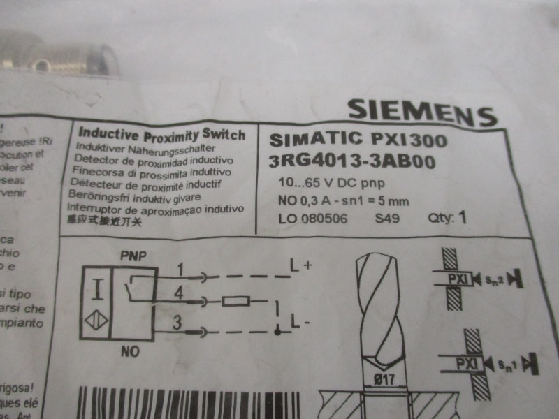 SIEMENS 3RG4013-3AB00 10-65VDC NSMP