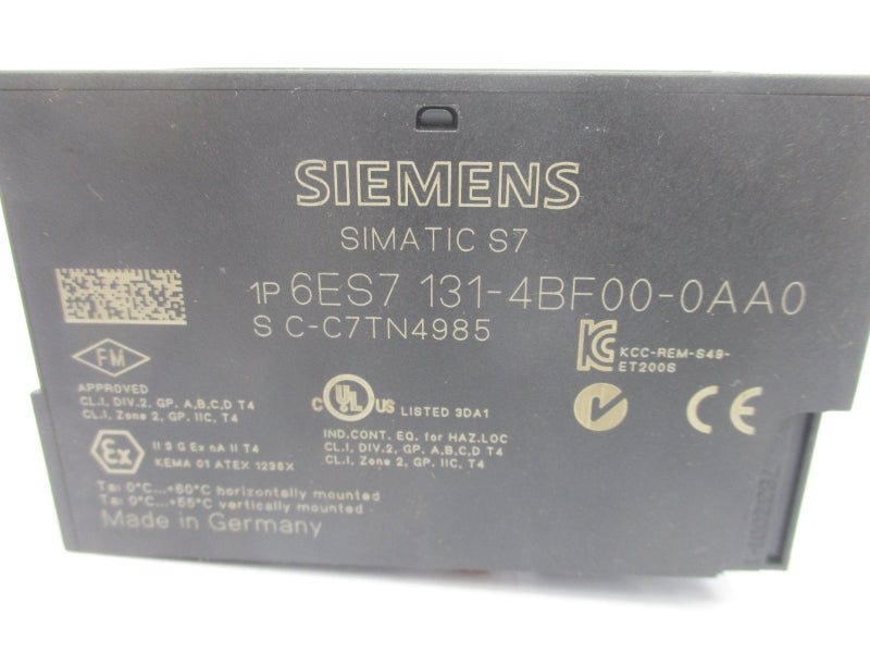 SIEMENS 6ES7131-4BF00-0AA0 24VDC NSNP
