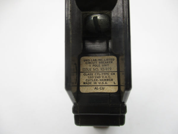 CUTLER HAMMER CH120 120/240V 20A (AS PICTURED) UNMP
