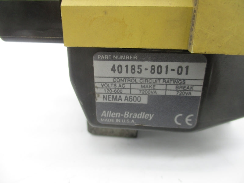 INDUSTRIAL SPARE PART 40185-801-01 120-600VAC UNMP